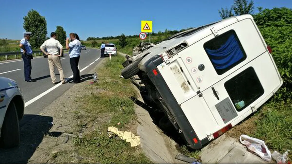 Dosar penal în cazul accidentului din Sălaj soldat cu 14 răniţi