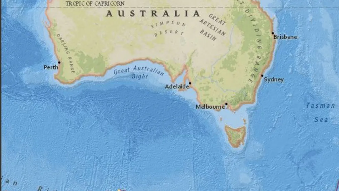 Cutremur violent în sudul Australiei. Magnitudinea a fost 6,1