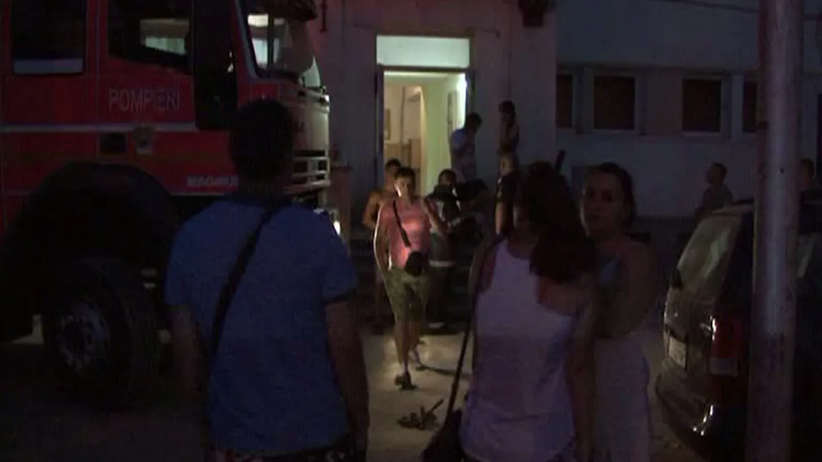 Incendiu într-un apartament din Constanţa. Un bloc întreg a fost evacuat