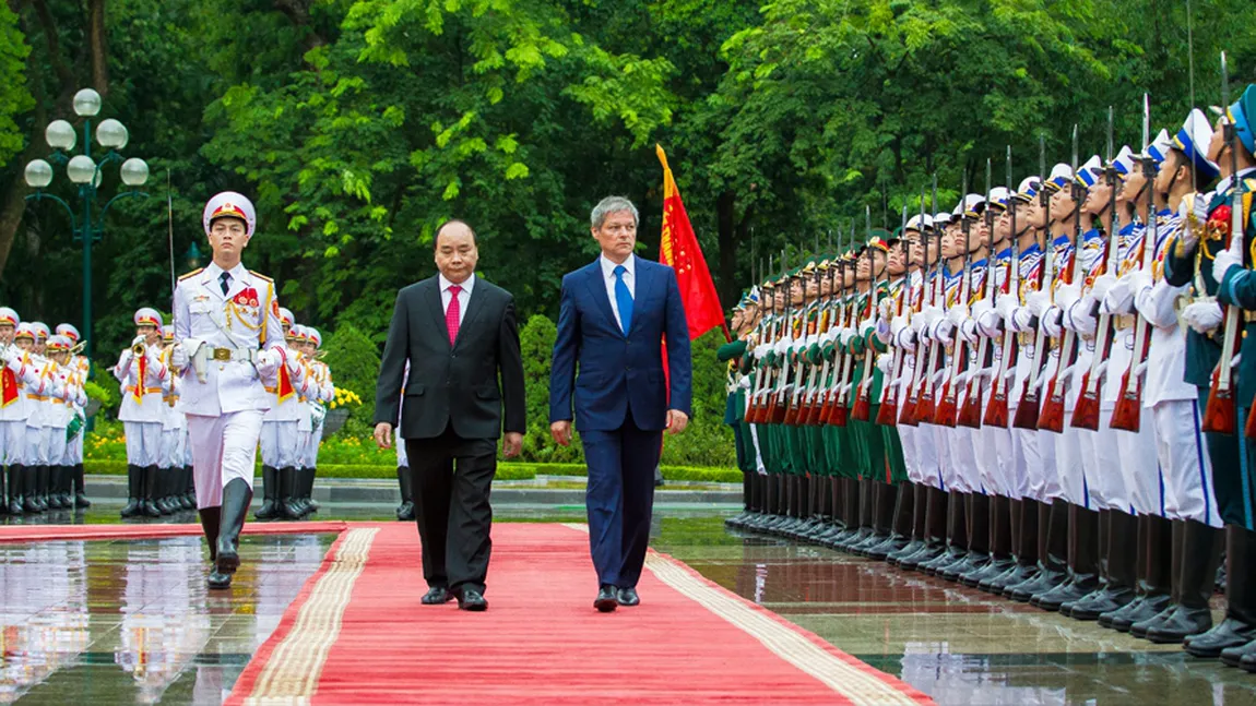 Premierul Cioloş şi omologul vietnamez au salutat încheierea negocierilor asupra Acordului de liber schimb UE - Vietnam