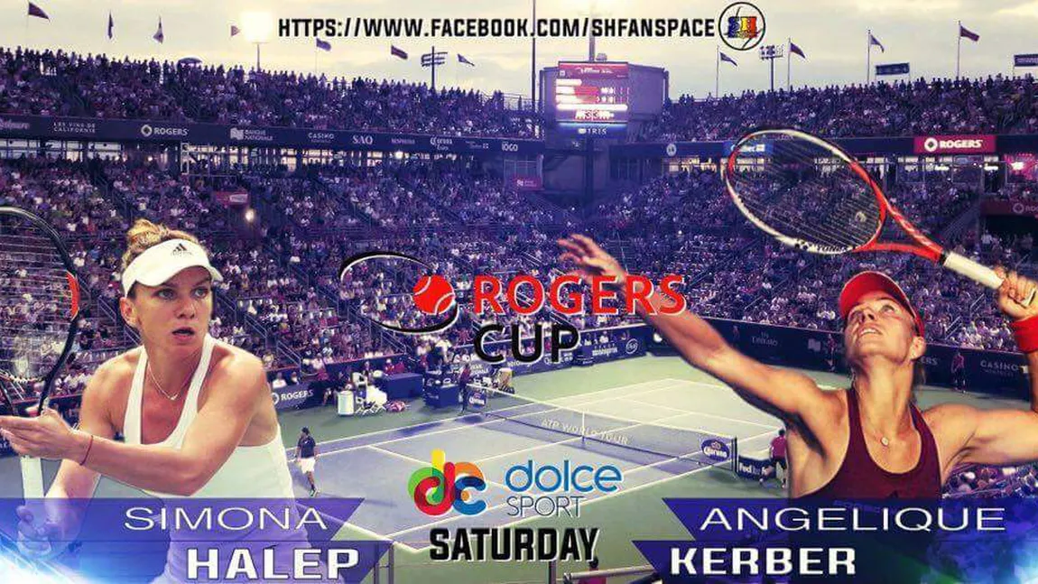 SIMONA HALEP-ANGELIQUE KERBER 6-0, 3-6, 6-2. Halep va juca finala la Montreal