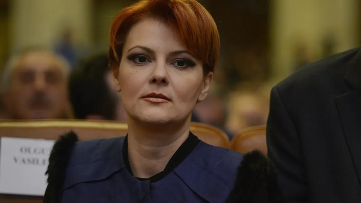 Rechizitoriu DNA: Lia Olguţa Vasilescu a conştientizat că poziţia sa de influenţă este dată de funcţia politică