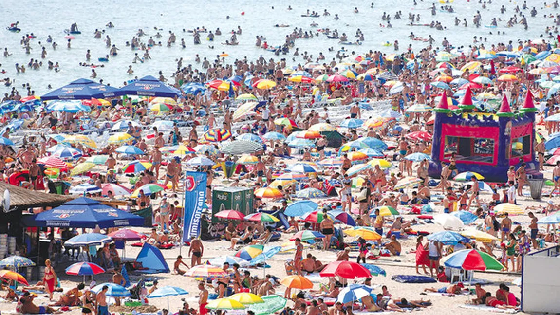 RECORD de turişti în acest weekend pe litoral! Ce STAŢIUNI preferă românii