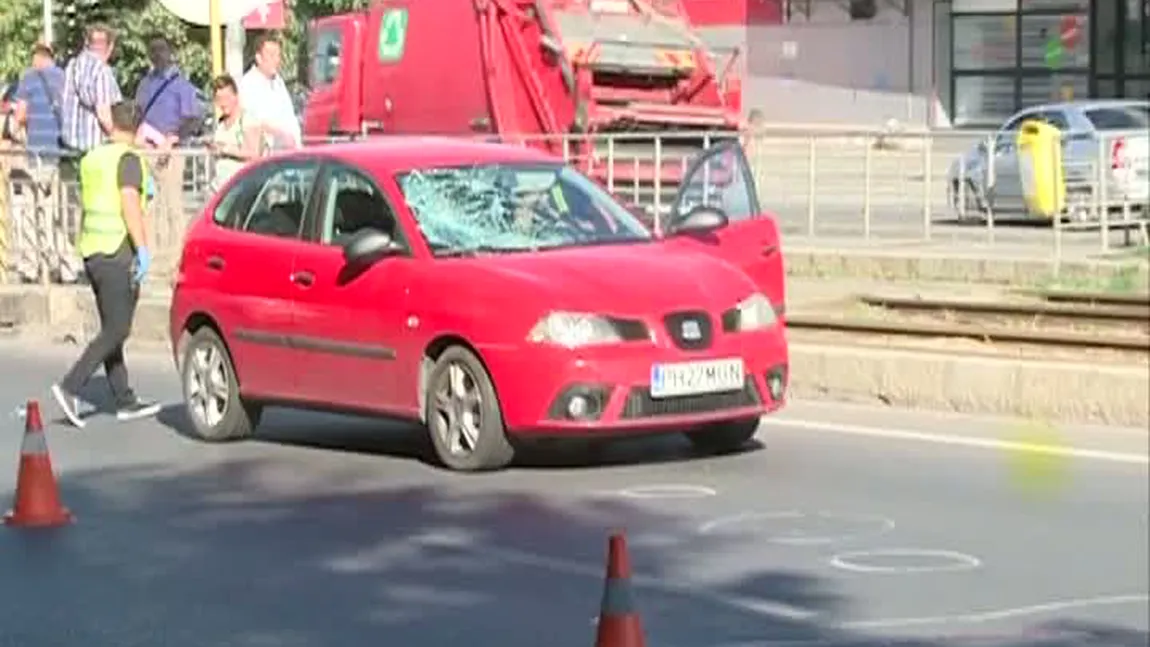 Accident în Capitală, pieton în stare gravă