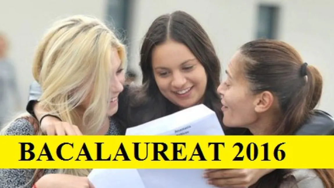 REZULTATE BAC Bucureşti 2016 EDU.RO. Vezi ce note ai obţinut la BAC