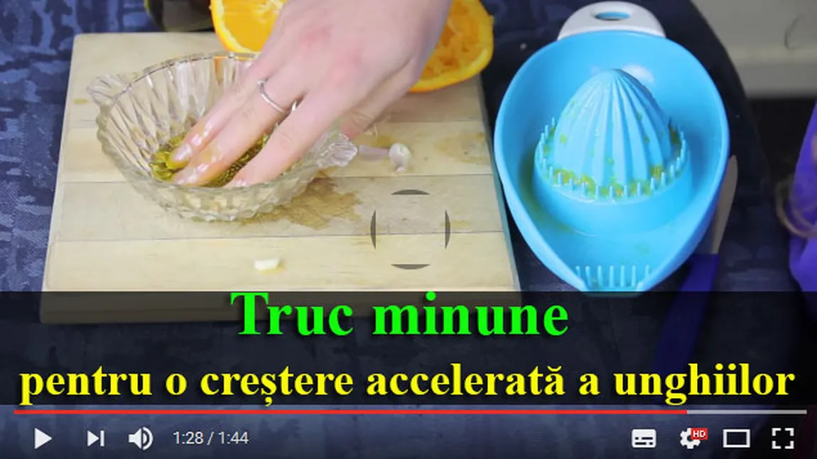 Truc minune pentru o creştere accelerată a unghiilor. De ce ai nevoie?