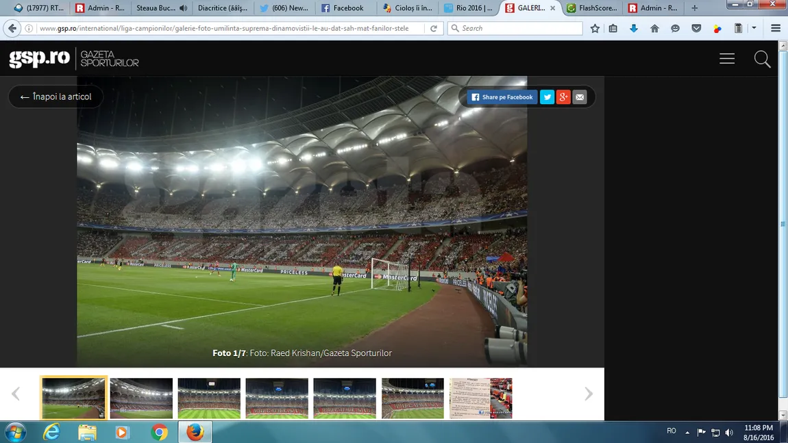 Coregrafie şoc la Steaua-Manchester City. Gigi Becali, păcălit în stil mare de fanii lui Dinamo, Steaua a fost umilită