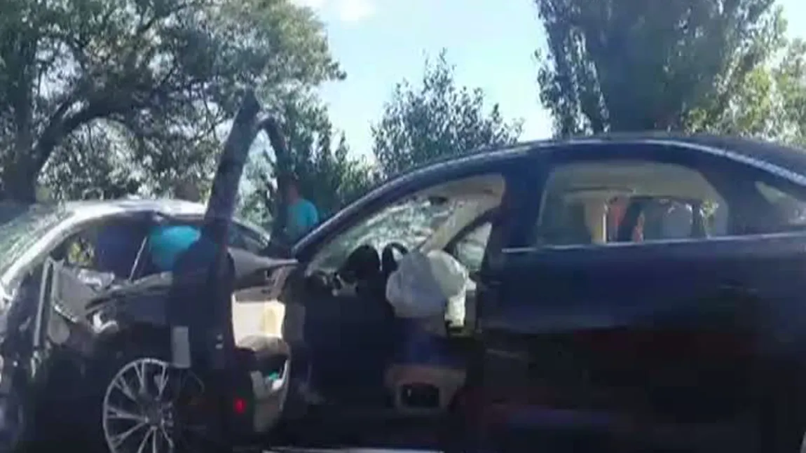 Accident grav pe DN1, în apropiere de Capitală. Un bărbat a murit, iar alte două persoane au fost rănite VIDEO