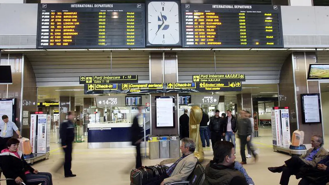 Curse întârziate la Aeroportul Otopeni. A fost declanşată o investigaţie pentru a descoperi cauza porblemelor