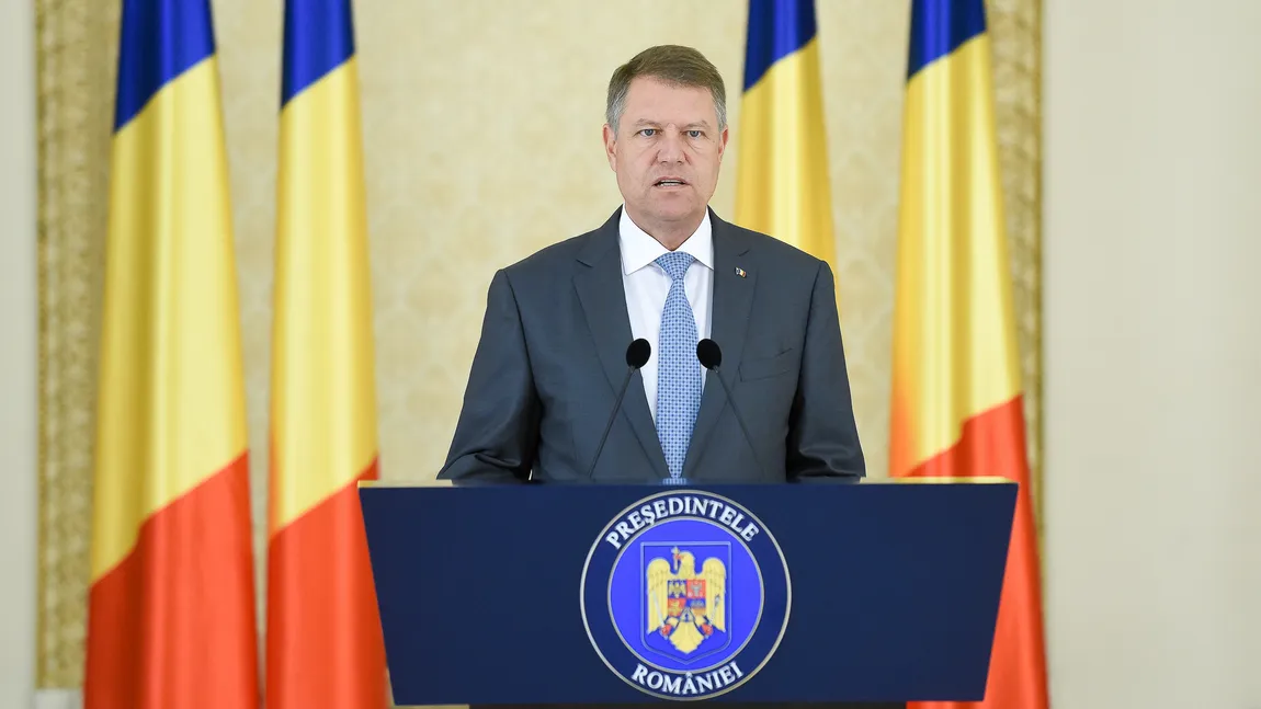 Klaus Iohannis a primit cu 