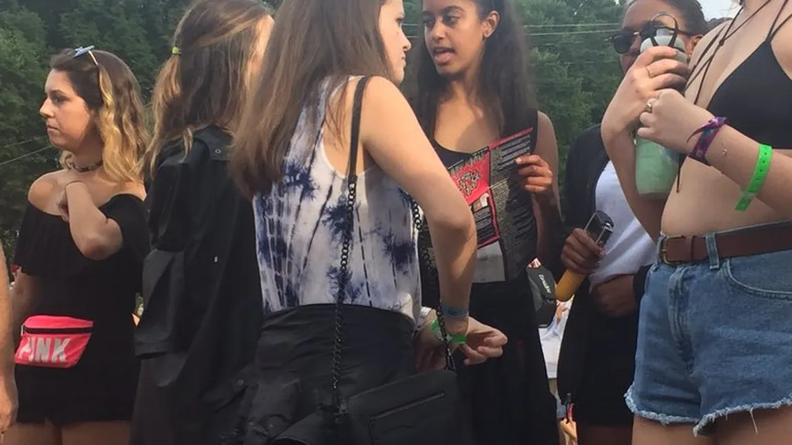 Malia Obama, dans lasciv la un concert în Chicago
