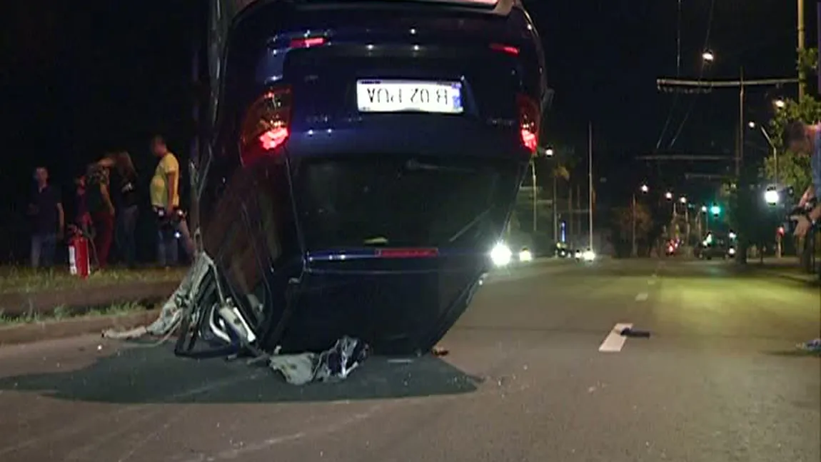 Accident lângă Palatul Cotroceni din Capitală, după ce un şofer a pierdut controlul volanului