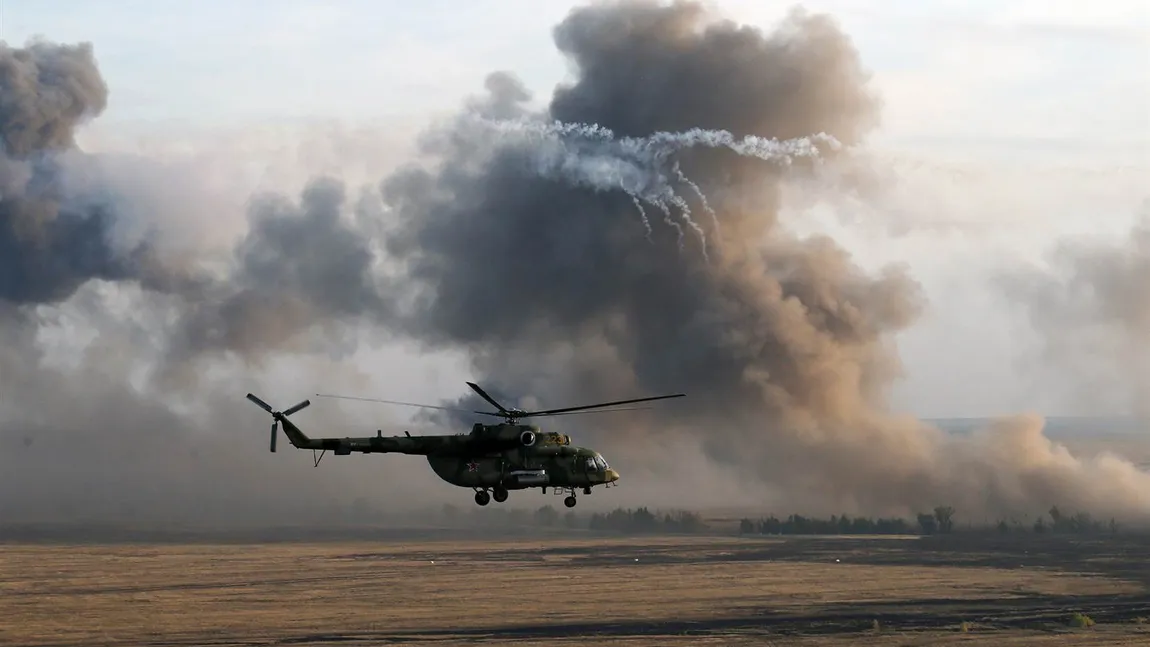 Elicopter militar rusesc, DOBORÂT în Siria. Nu există supravieţuitori