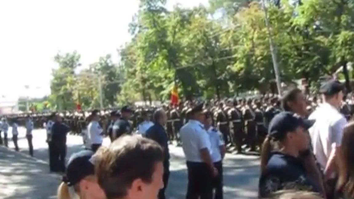Proteste la Chişinău, în ziua celebrării a 25 de ani de la obţinerea independenţei de către Republica Moldova