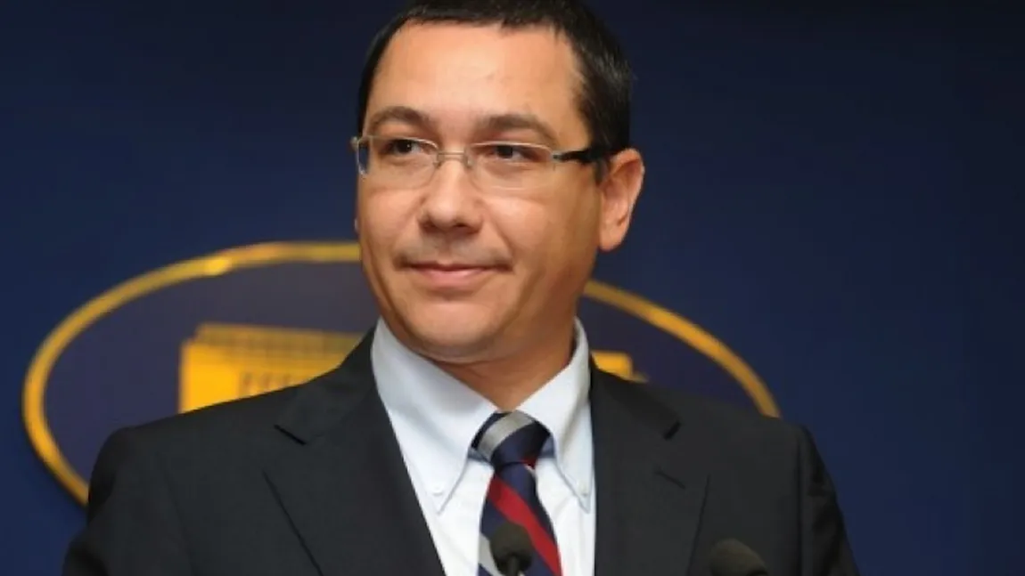 Ponta: În Italia nimeni nu a ieşit a doua zi după cutremur să spună 