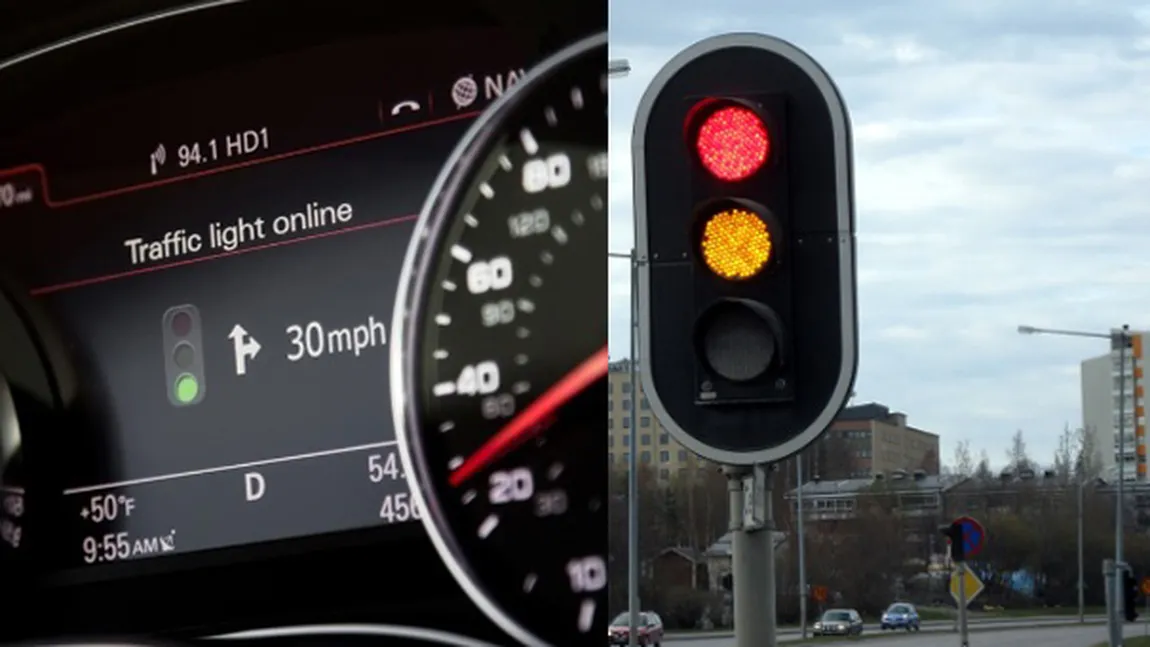 Audi lansează sistemul care îţi spune cât mai ai de stat la semafor