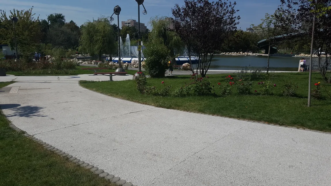 Parcul Drumul Taberei VA FI ÎNCHIS pe mai multe porţiuni pentru a se reface aleile care s-au stricat FOTOGALERIE