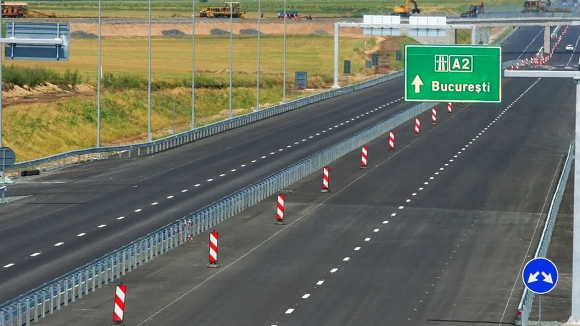 Restricţii pe sensul către litoral al Autostrăzii Soarelui, pentru lucrări de asfaltare