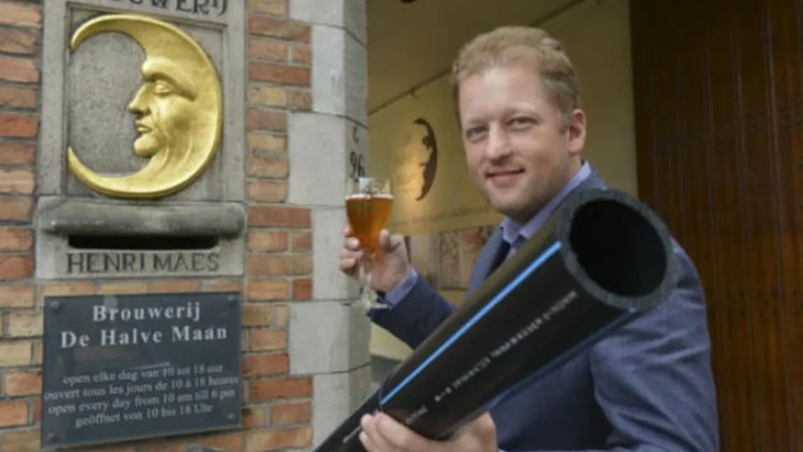 În oraşul belgian Bruges s-a inaugurat o conductă care transportă bere pe sub străzi