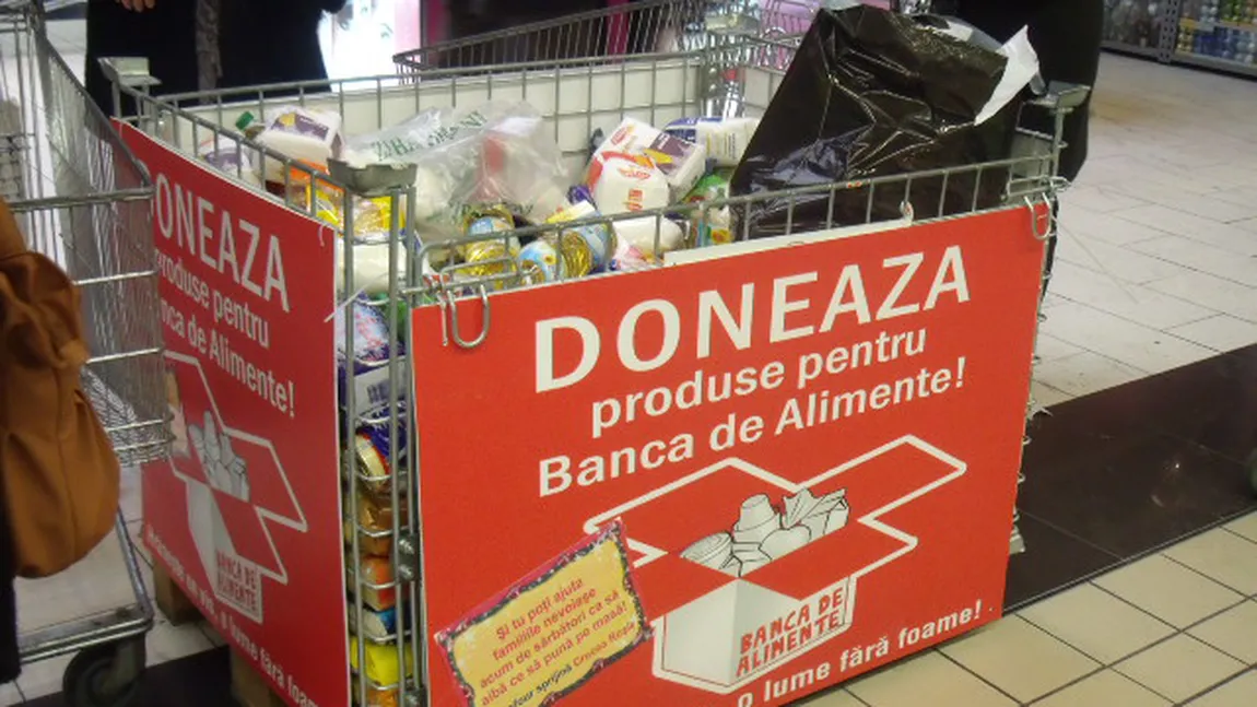 O bancă de alimente pentru persoanele nevoiaşe, înfiinţată în Bucureşti