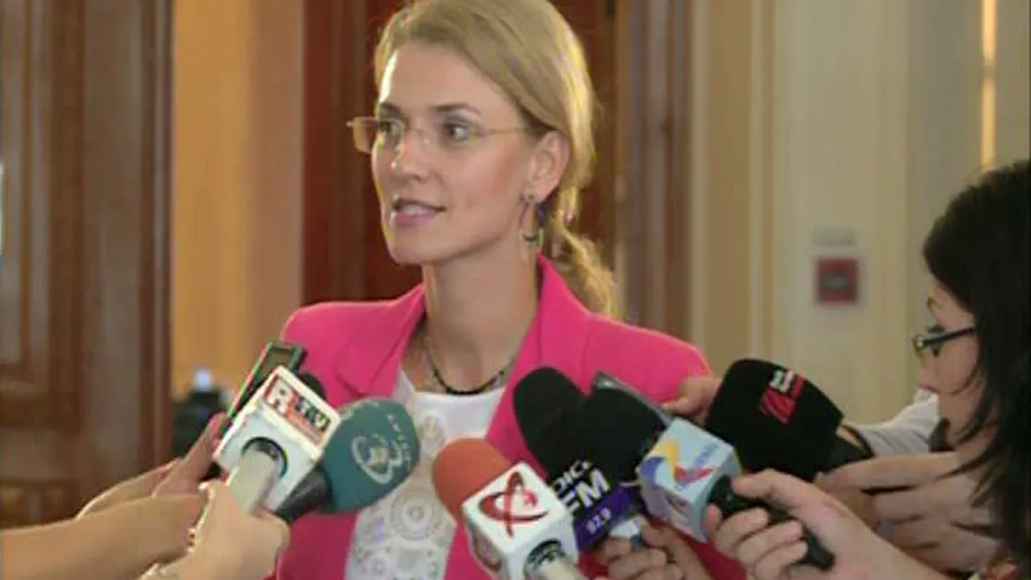 Alina Gorghiu: Sâmbătă va fi petrecerea de botez la Palatul Ştirbey. Preşedintele nu va veni
