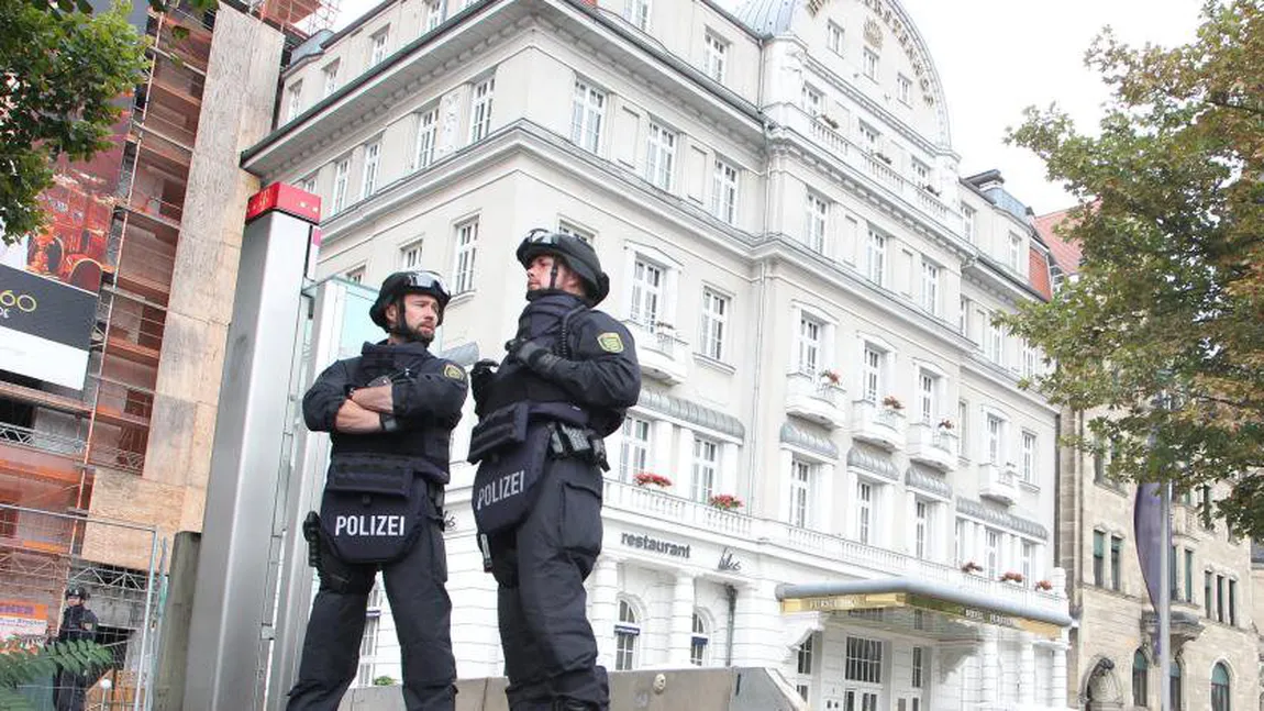 Alertă teroristă în Germania. Un hotel din Lepzig a fost izolat de poliţie