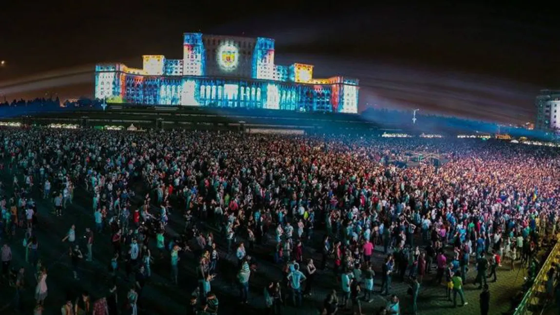 Cel mai mare concurs internaţional de video mapping, sâmbătă, în Piaţa Constituţiei. Ce puteţi vedea la iMapp Bucharest VIDEO