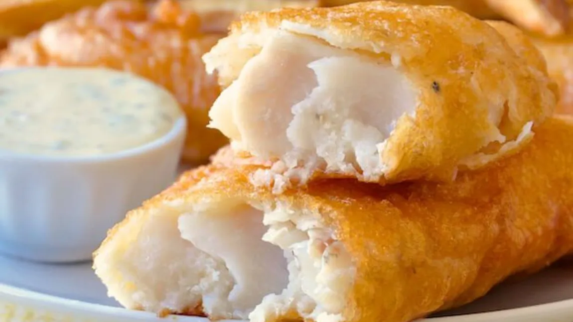 Peşte prăjit în aluat şi sos tartar, reţetă delicioasă