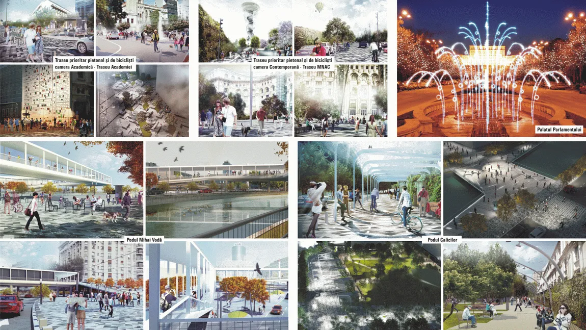 Cum va fi reconfigurat centrul Capitalei. 19 proiecte care schimbă 