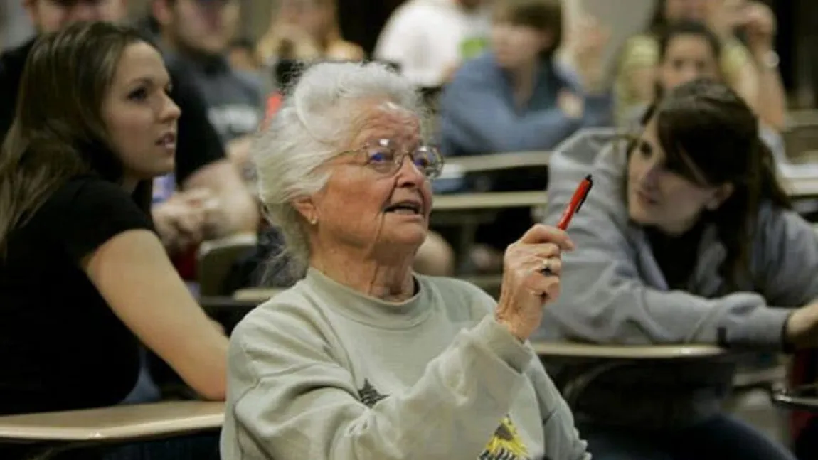 Lecţii de viaţă de la Rose, studentă la 87 de ani