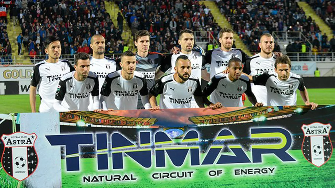 Ultimatum pentru Astra Giurgiu. Campioana are termen până pe 14 septembrie să îşi plătească jucătorii