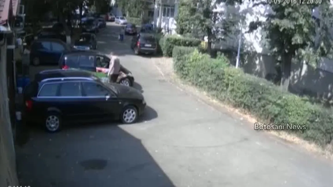 Şofer bătut după o şicanare în trafic cu un alt şofer VIDEO