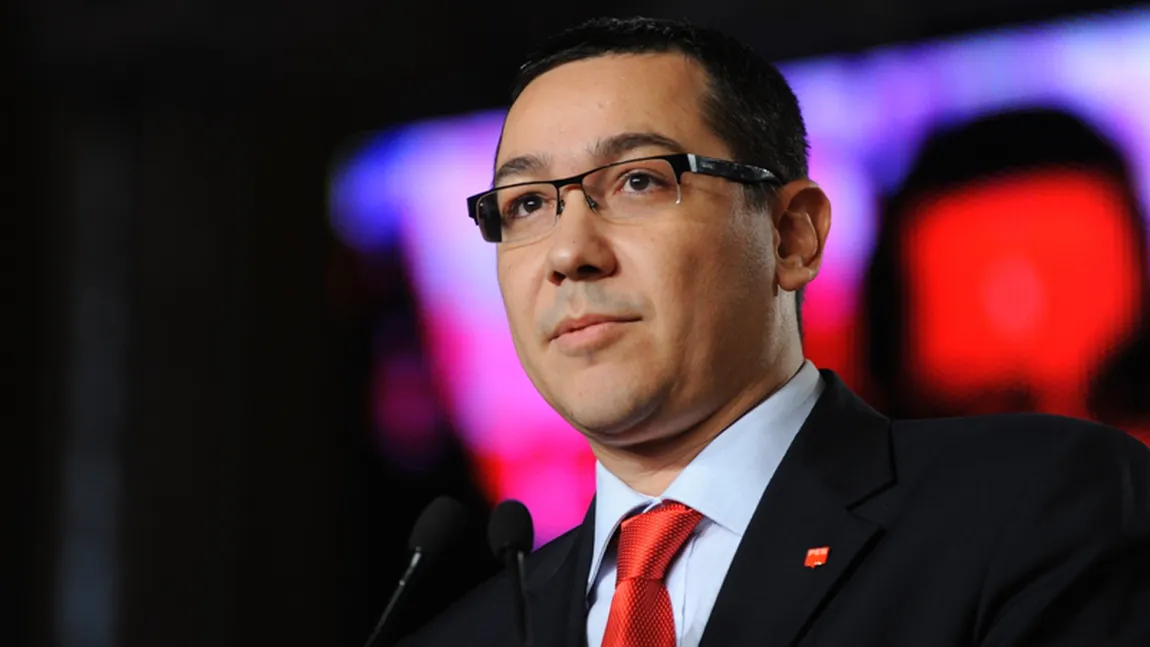 Ponta despre PRU: Există un electorat care se simte reprezentat de un partid naţionalist care să nu fie extremist