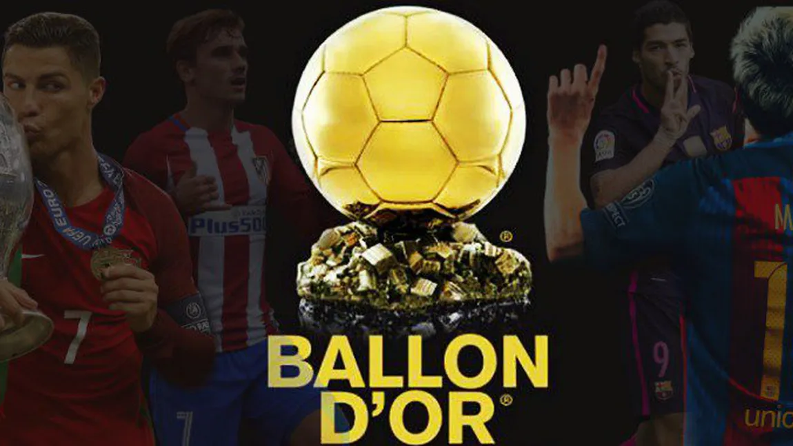 BALONUL DE AUR 2016. Lista completă a nominalizaţilor. Dmitry Payet, killer-ul României la EURO 2016 a fost nominalizat