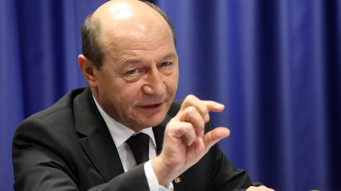Traian Băsescu: Sloganul nostru în această campanie este 