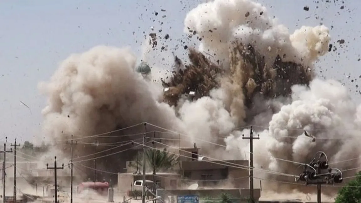 Avioanele turce şi ale coaliţiei internaţionale au bombardat Mosulul