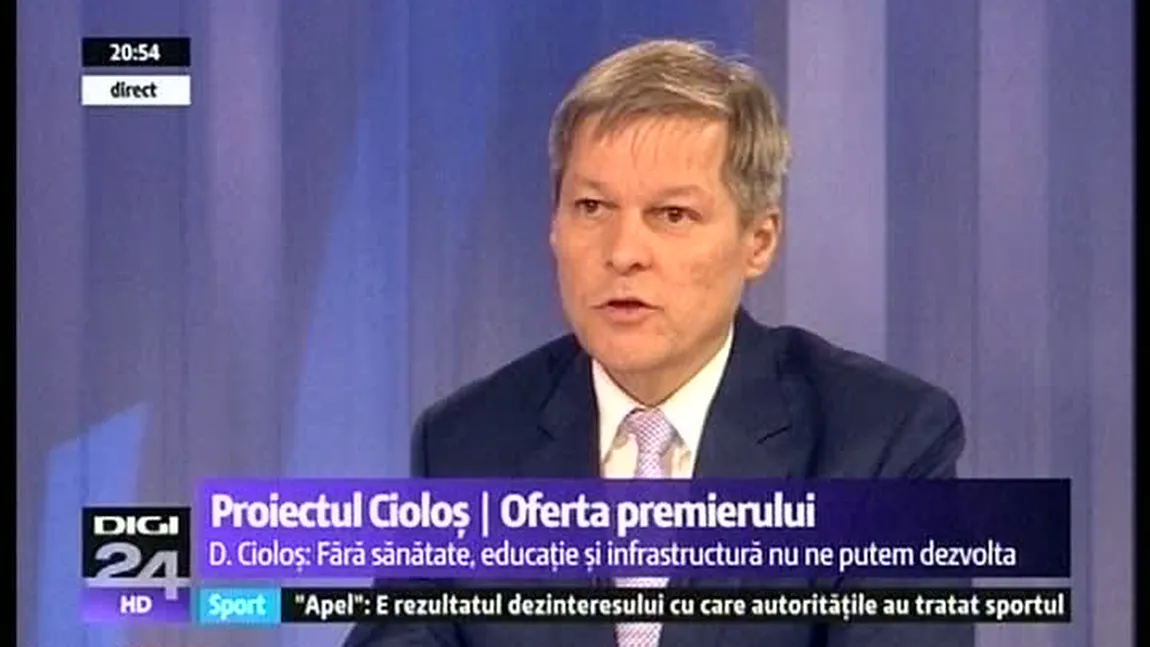 Dacian Cioloş: Nu trebuie să recuperăm decalajul în horticulură, ci să avem chiar curajul să facem lucruri noi