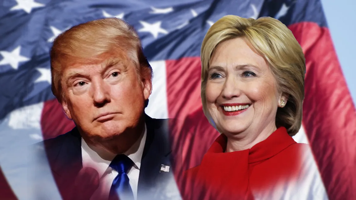 Hillary Clinton, avans de 1,7% faţă de Donald Trump. Alegerile din SUA vor avea loc în 8 noiembrie