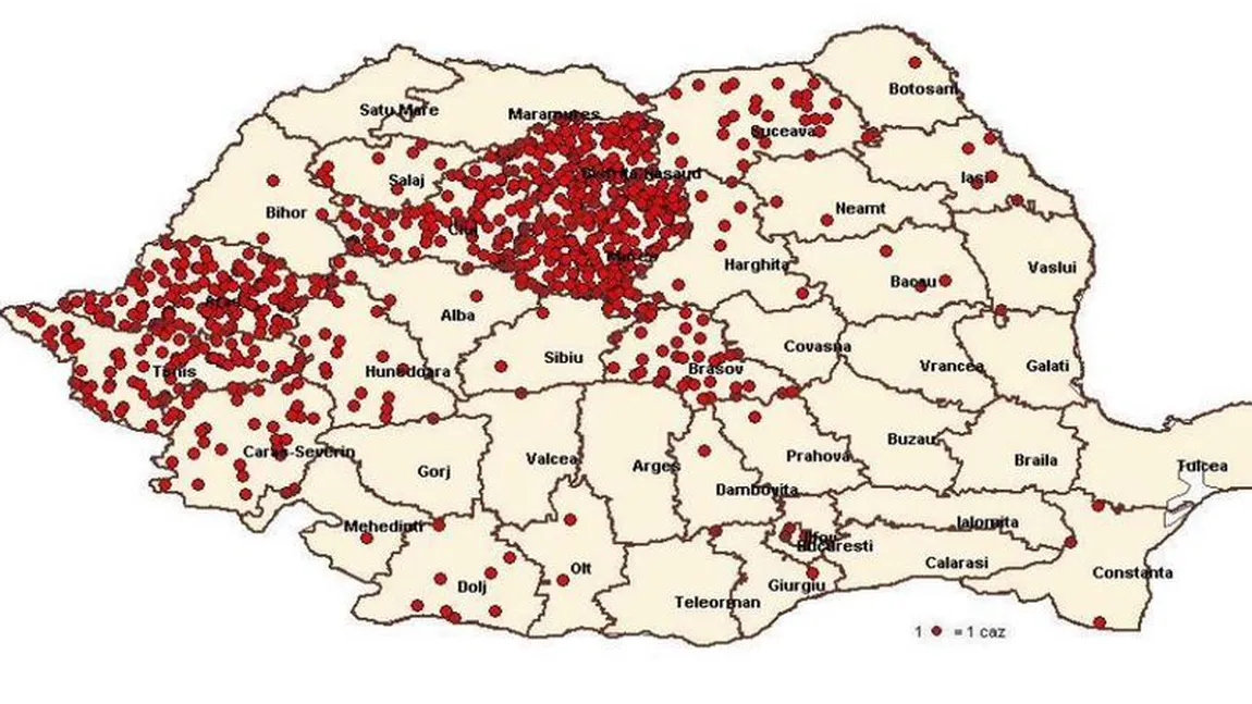 Încă 33 de cazuri noi de rujeolă confirmate în ultima săptămână