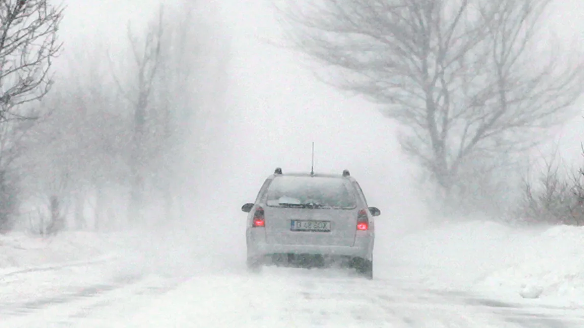 ATENŢIONARE METEOROLOGICĂ. Cod GALBEN de NINSORI şi VISCOL