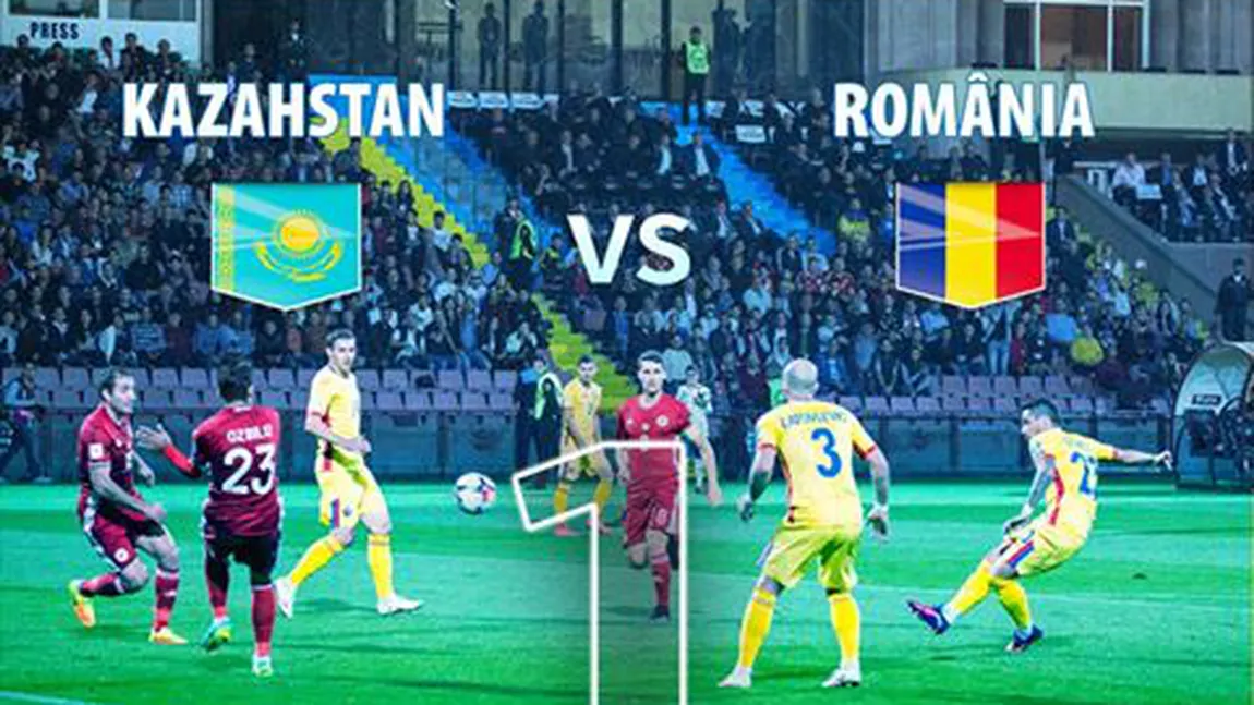 KAZAHSTAN - ROMANIA 2016 ONLINE 0-0: Surpriza lui Daum LIVE STREAMING TVR HD