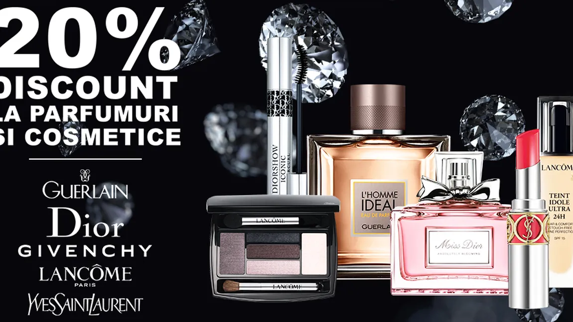 20% reduceri la PARFUMERIA.RO doar miercuri!!!