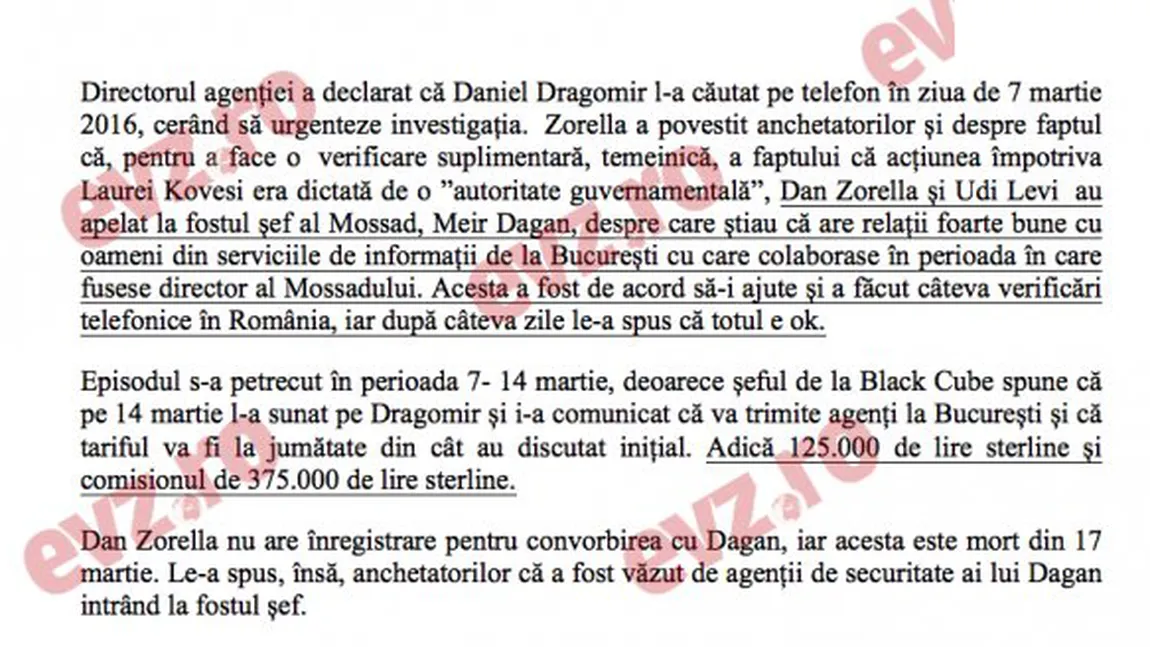 Declaraţia directorului BLACK CUBE dată DIICOT aruncă în aer clasa politică. Cine a comandat urmărirea şefei DNA, Codruţei Kovesi