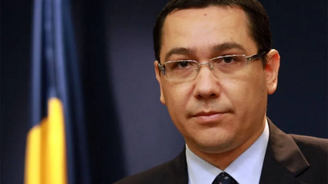 Ponta: Vă imaginaţi ca un ministru din Guvernul 