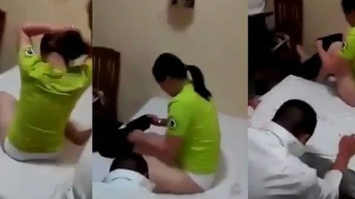 Îşi înşela soţul, când, dintr-odată, a privit în sus şi A ÎNLEMNIT. A fugit din pat de urgenţă FOTO
