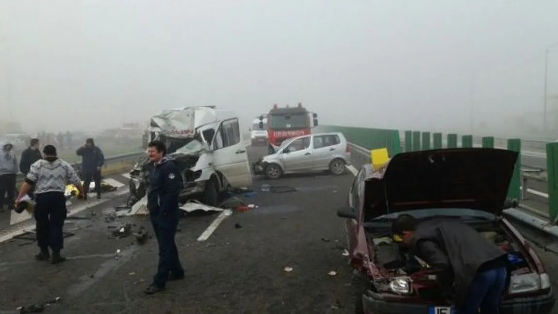 Toţi şoferii implicaţi în accidentul de pe A2 au fost audiaţi. Care sunt concluziile procurorilor