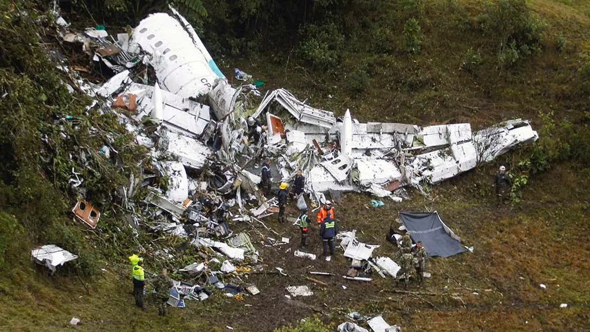 AVION PRĂBUŞIT în Columbia. Au fost găsite cutiile negre ale aeronavei