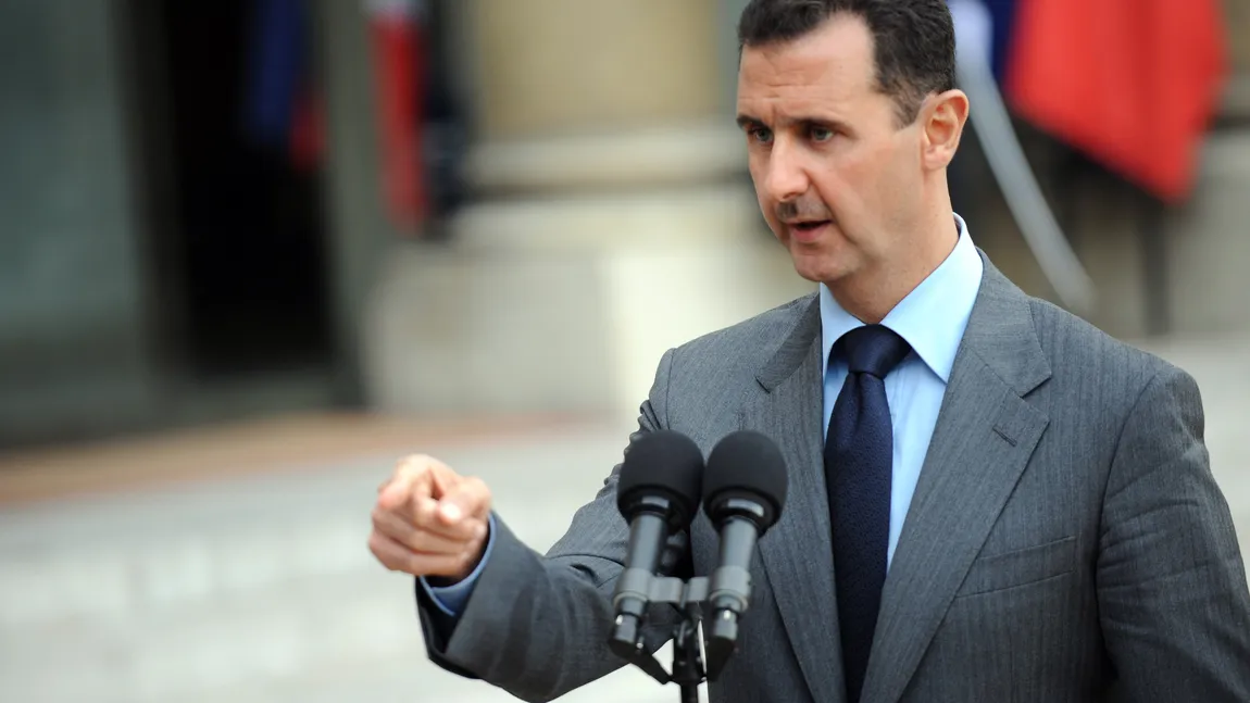 Preşedintele Siriei, Bashar al-Assad, acuză SUA că vor înlăturarea sa de la putere