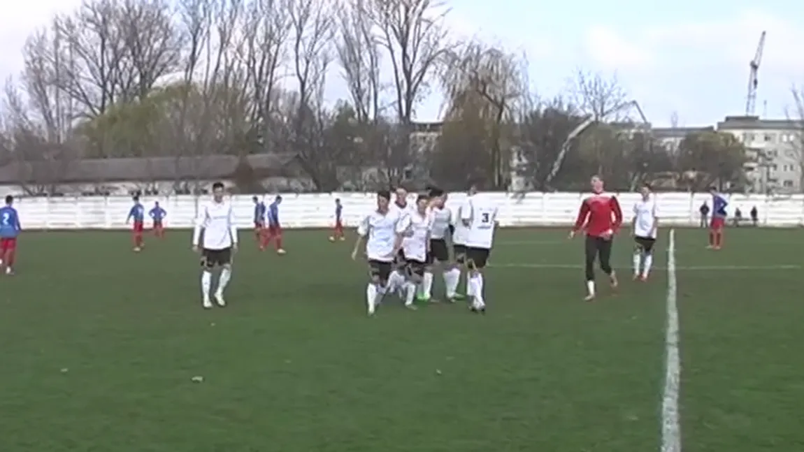 Cel mai rapid gol marcat în România. Un junior român de 18 ani a înscris în secunda 3 VIDEO