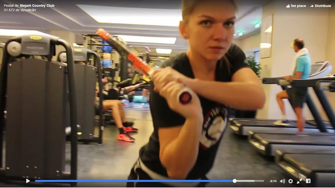 Simona Halep a îngheţat. Cum a răspuns provocării Mannequin Challenge VIDEO